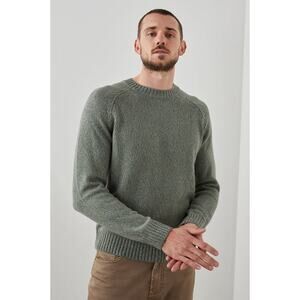 NWT Rails Donovan Long Sleeve Crew Neck Pullover Sweater Oregano Men's Size XL